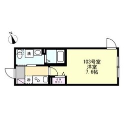 (仮称)高田東Bアパートの物件間取画像